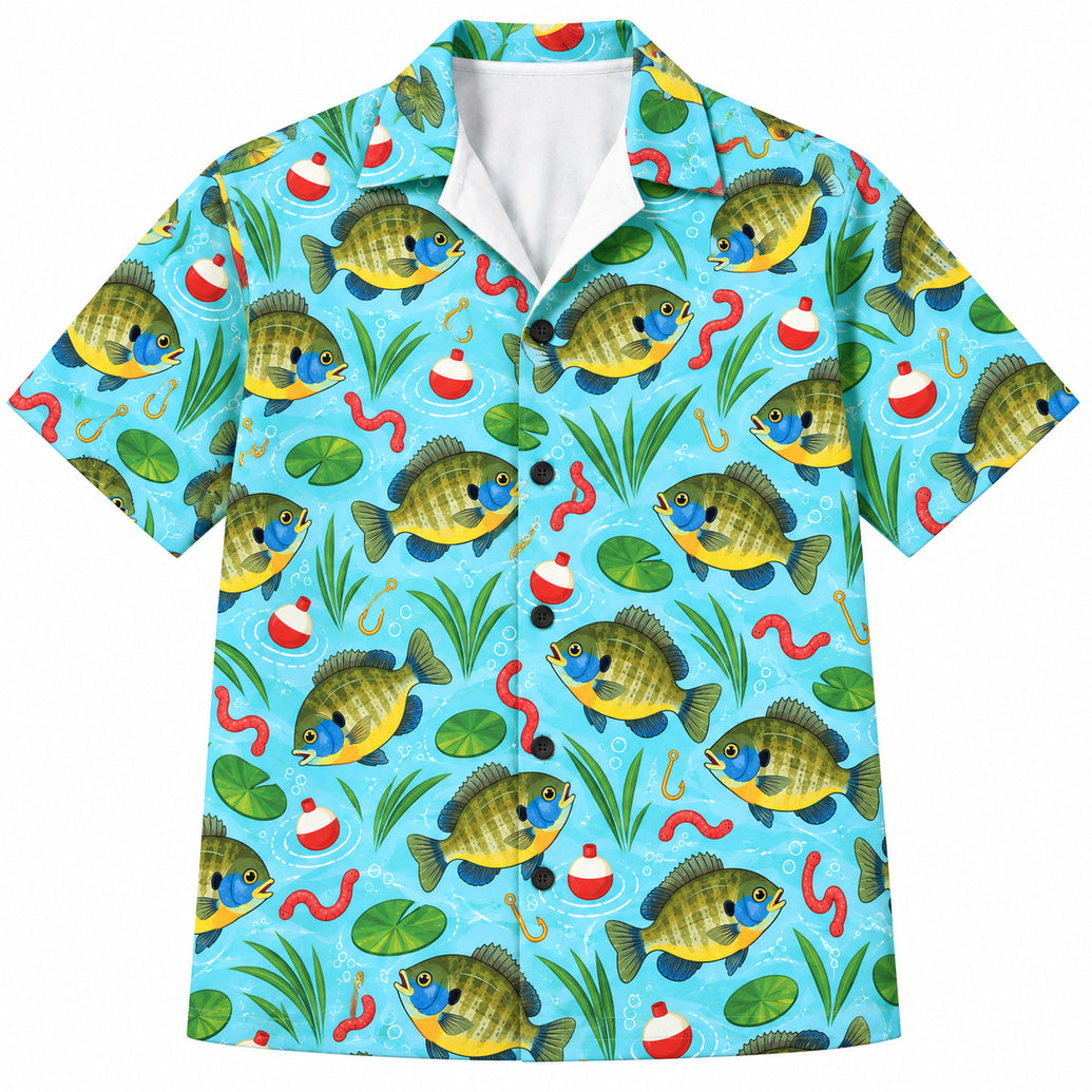 First Bobber Bluegill Hawaiian Shirt