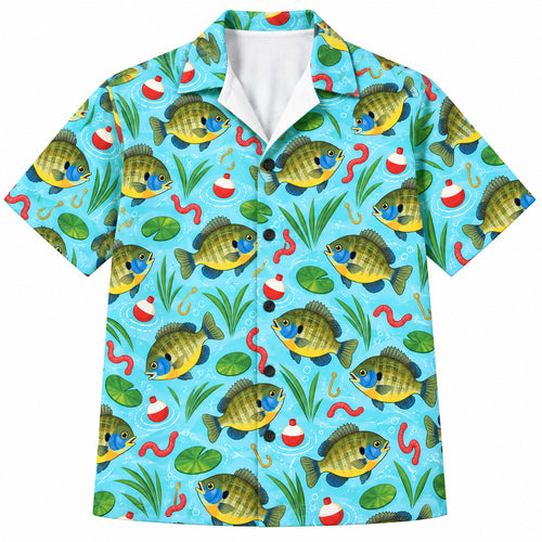 First Bobber Bluegill Hawaiian Shirt