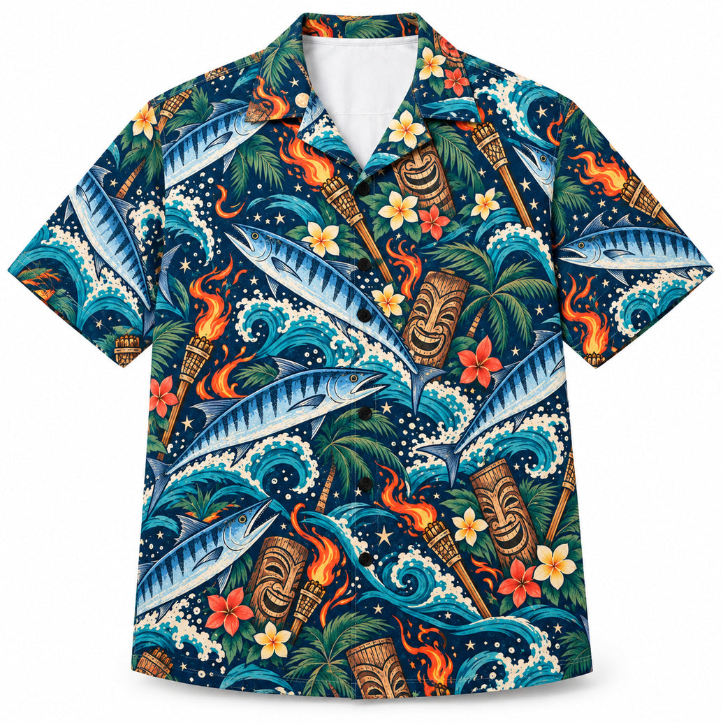 Torchwake Wahoo Luau Hawaiian Shirt