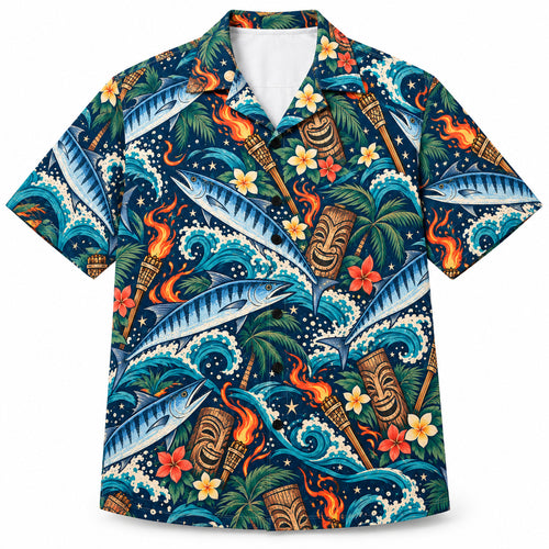 Torchwake Wahoo Luau Hawaiian Shirt