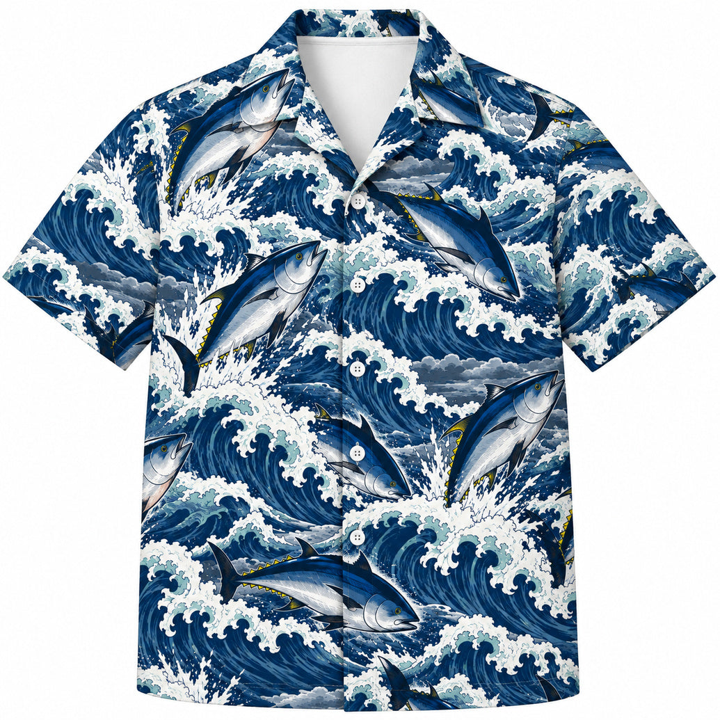 Bluefin Breaker Charge Hawaiian Shirt