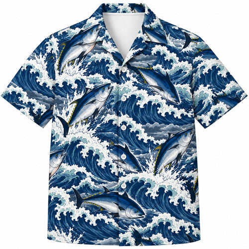 Bluefin Breaker Charge Hawaiian Shirt