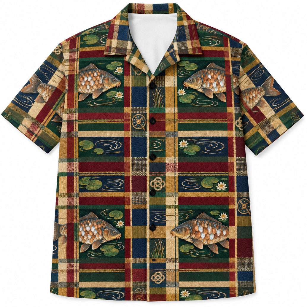 Mirror Carp Checkmate Hawaiian Shirt