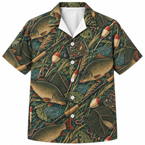 Coarse Angler’s Float Cabinet Hawaiian Shirt