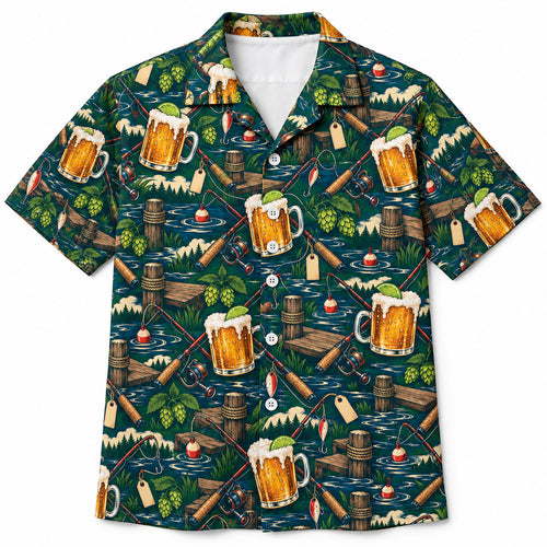 Dockside Rods & Lager Hawaiian Shirt
