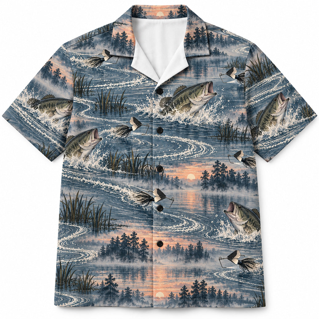 Mistwake Buzzbait Morning Hawaiian Shirt