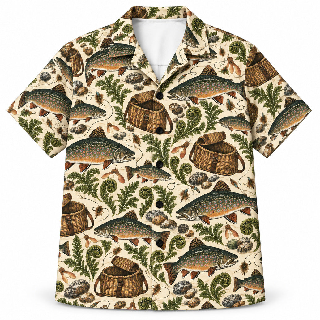 Fern & Creel Brook Heritage Hawaiian Shirt