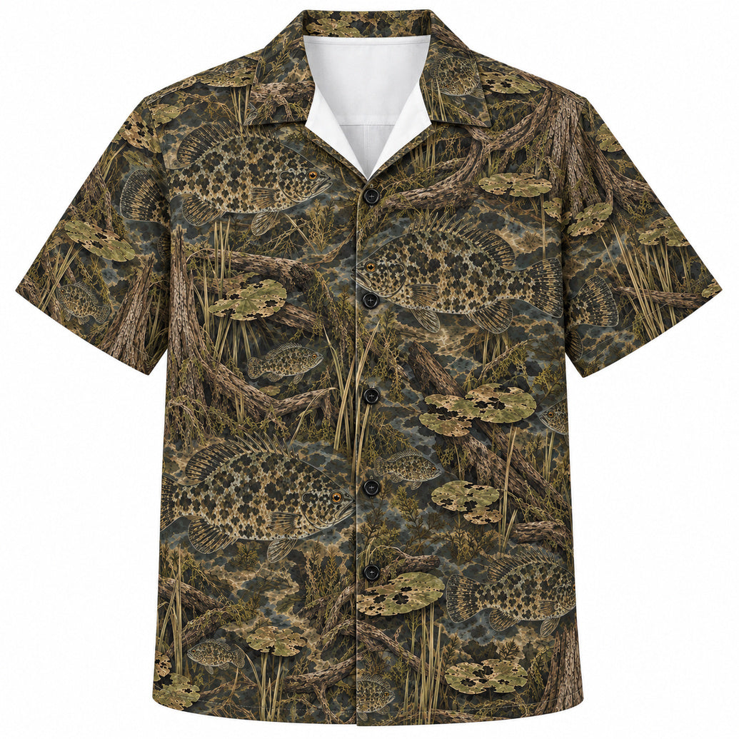 Warmouth Marsh Veil Hawaiian Shirt