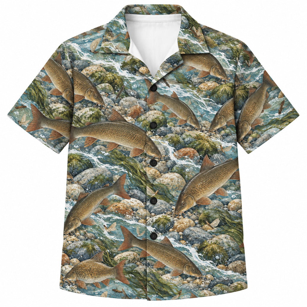 Gravel Run Barbel Hawaiian Shirt