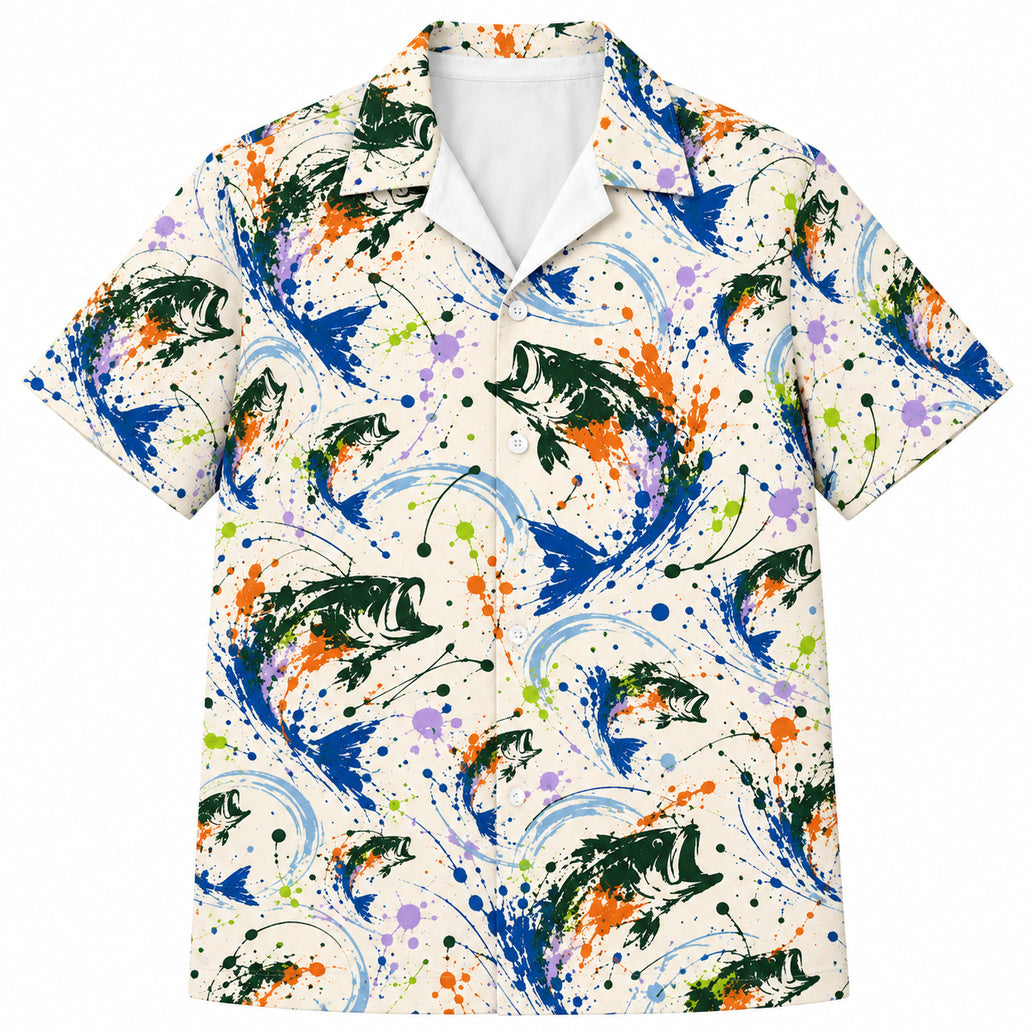 Strike Paint Current Hawaiian Shirt