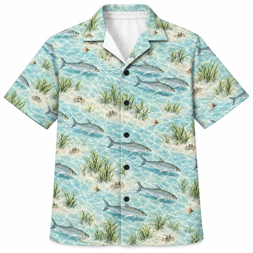 Poling Water Ghosts Hawaiian Shirt
