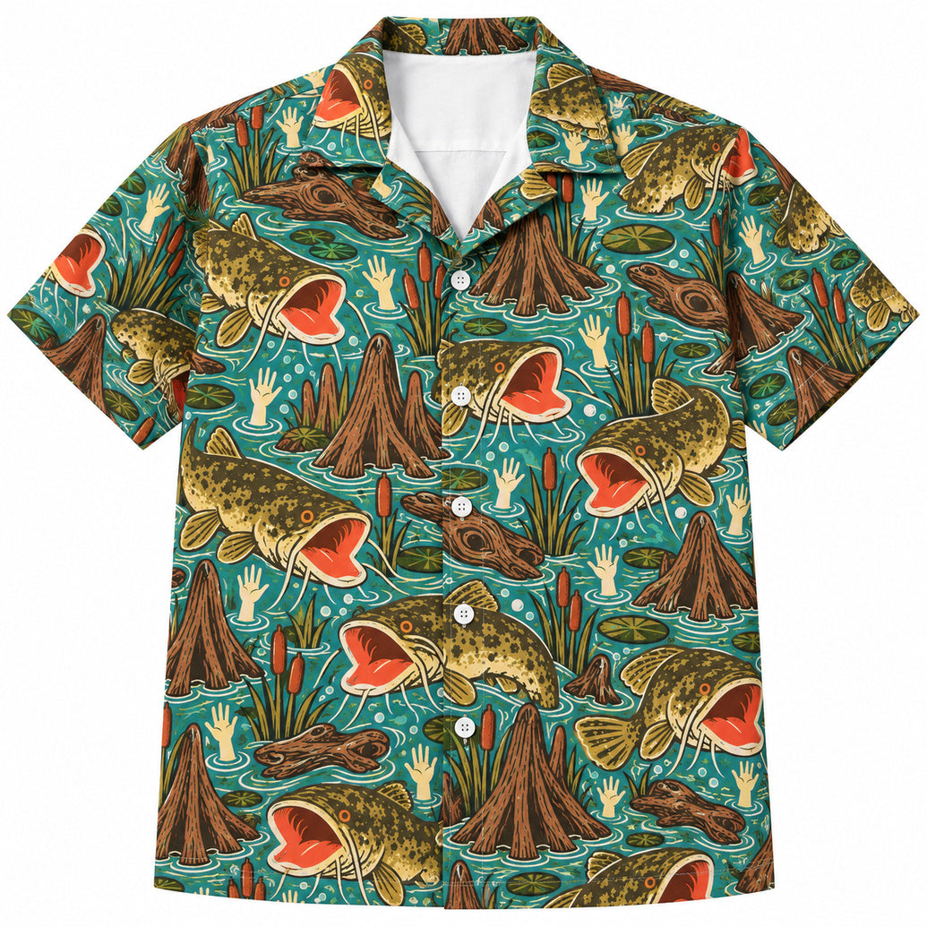 Big Mouth Noodling Jamboree Hawaiian Shirt