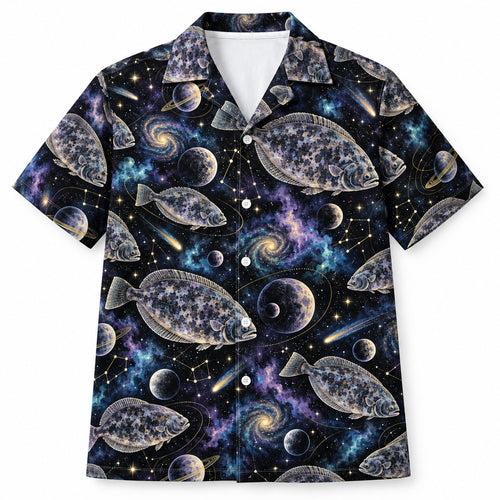 Halibut Constellation Drift Hawaiian Shirt