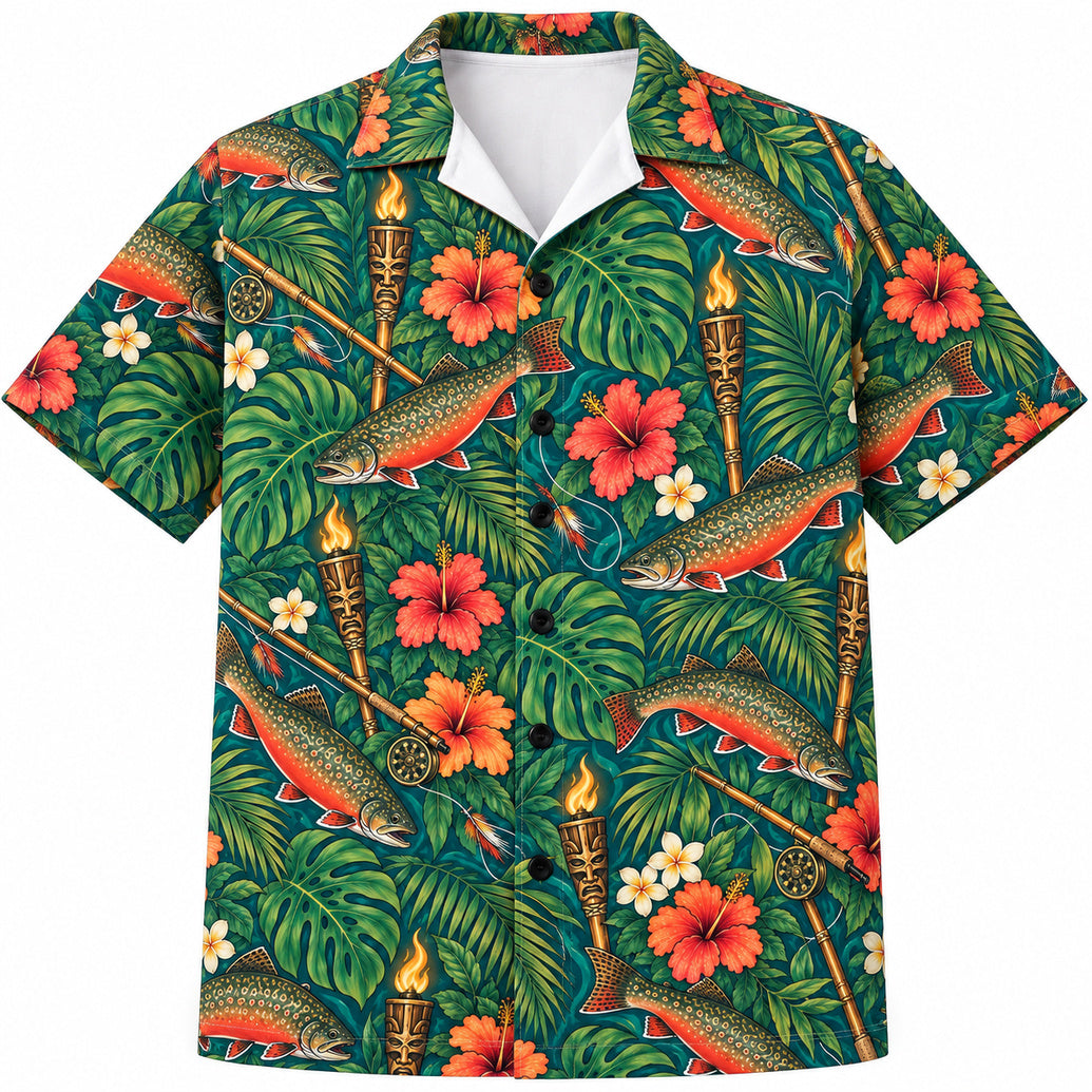 Tiki Creek Brook Parade Hawaiian Shirt