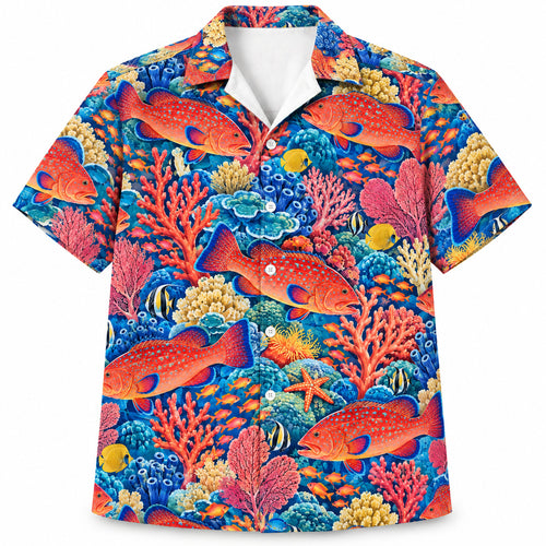 Coral Citadel Drift Hawaiian Shirt