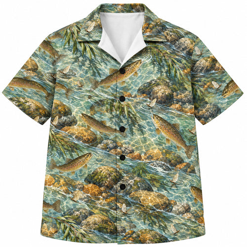 Mayfly Window on the Run Hawaiian Shirt