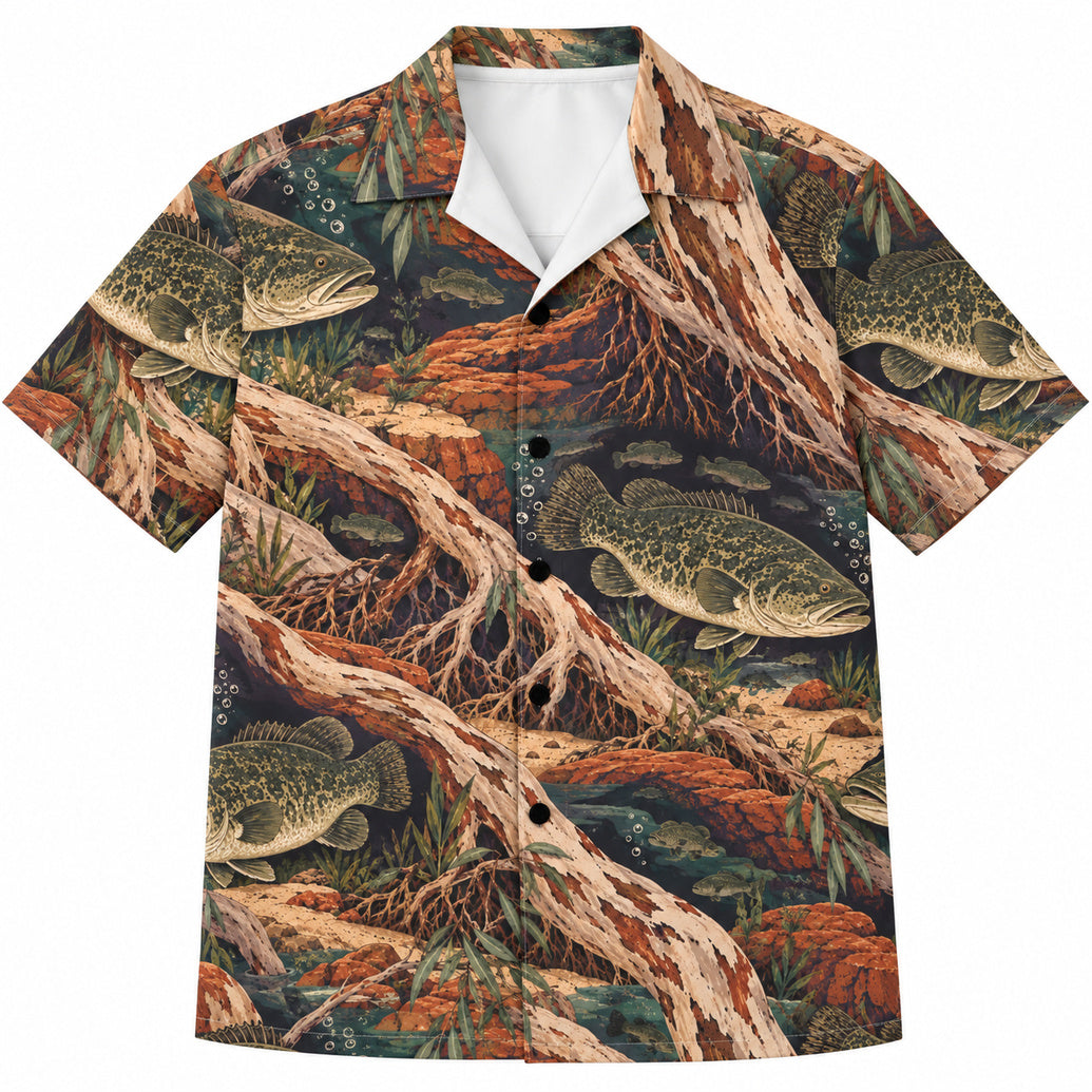 Red-Gum Cod Refuge Hawaiian Shirt