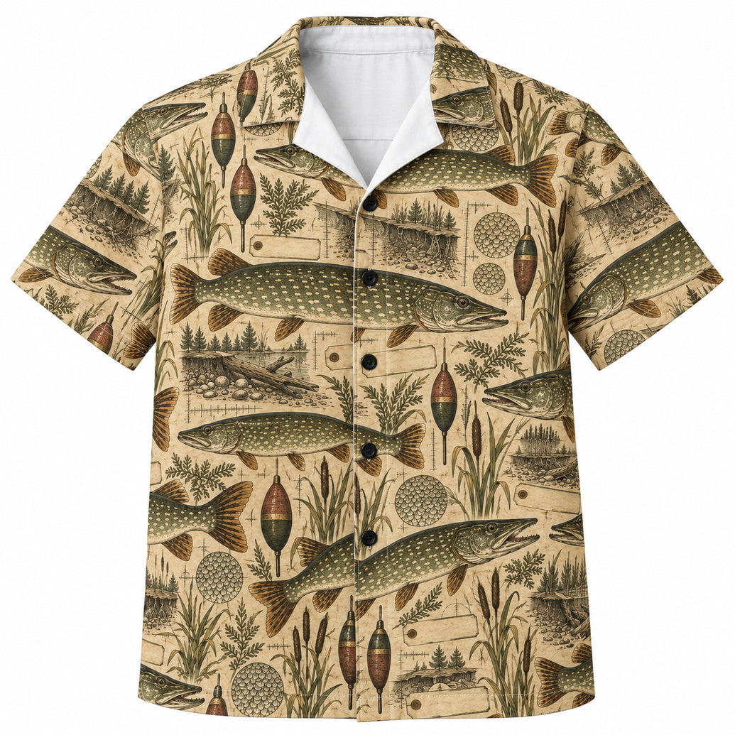 Pike Keeper’s Field Ledger Hawaiian Shirt
