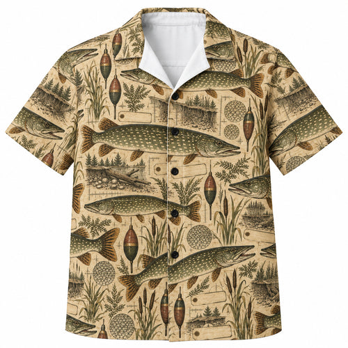 Pike Keeper’s Field Ledger Hawaiian Shirt