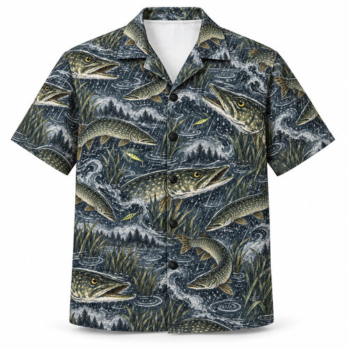 Rainline Pike Strike Hawaiian Shirt