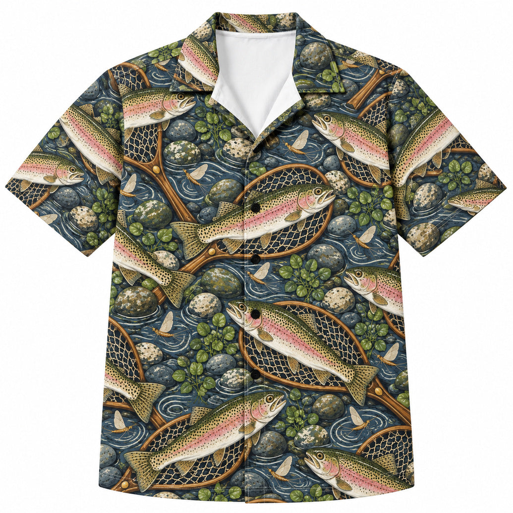 Riverkeeper Rainbow Net Hawaiian Shirt