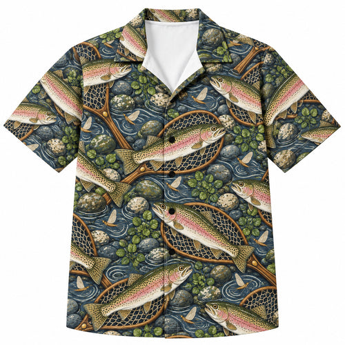 Riverkeeper Rainbow Net Hawaiian Shirt