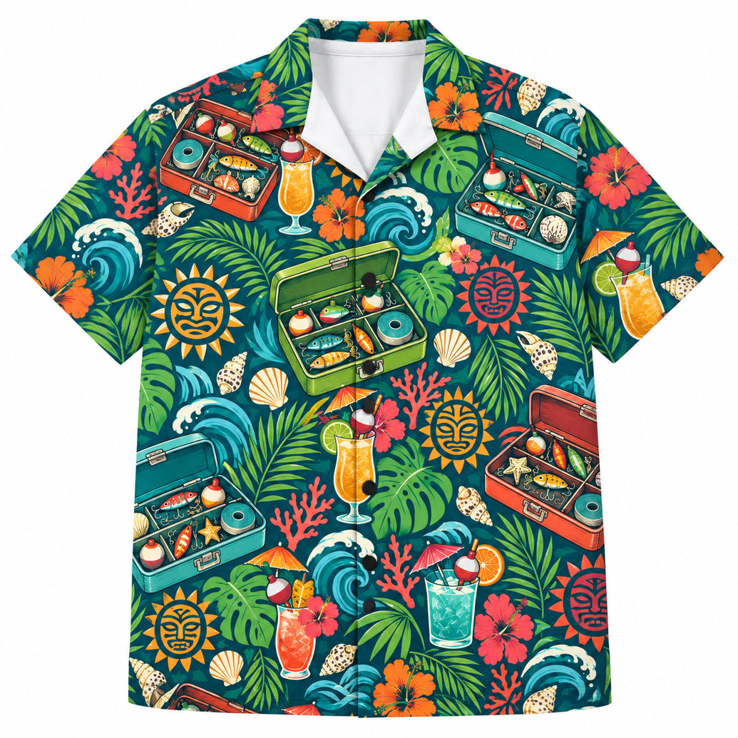 Tacklebox Tropic Time Hawaiian Shirt