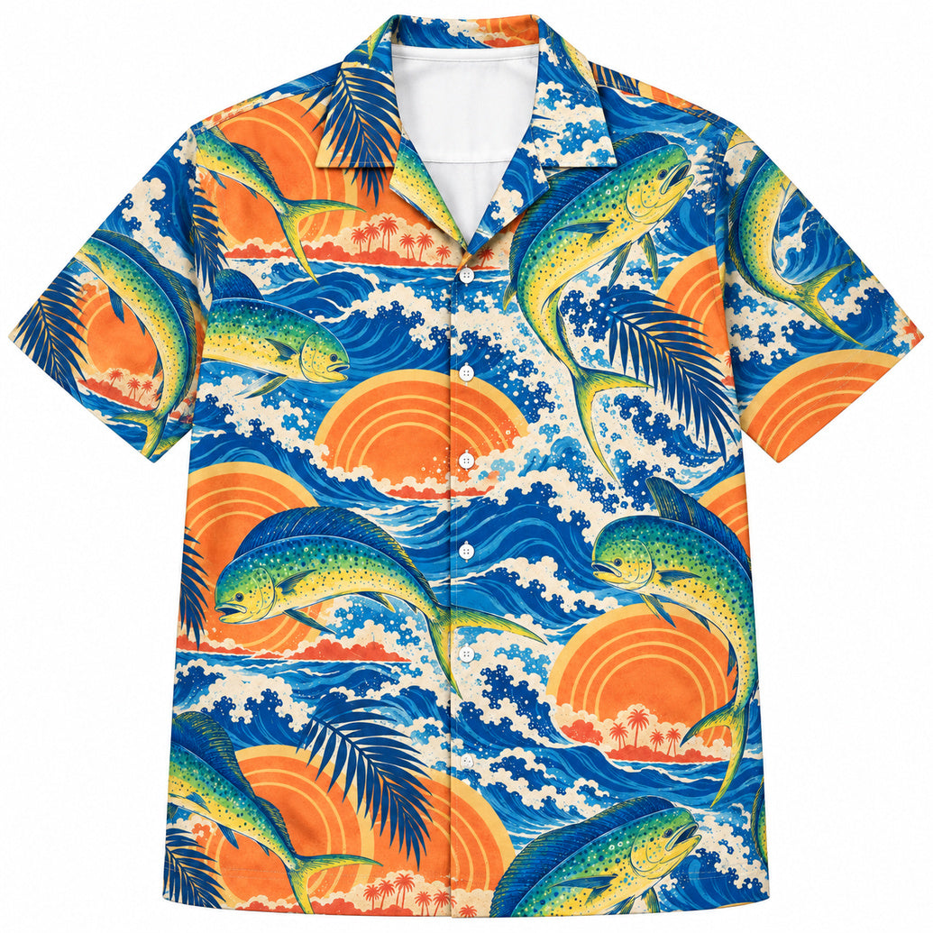 Dorado Sunwheel Coast Hawaiian Shirt
