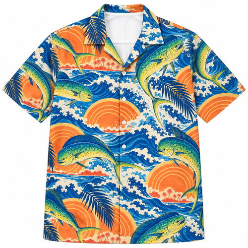 Dorado Sunwheel Coast Hawaiian Shirt