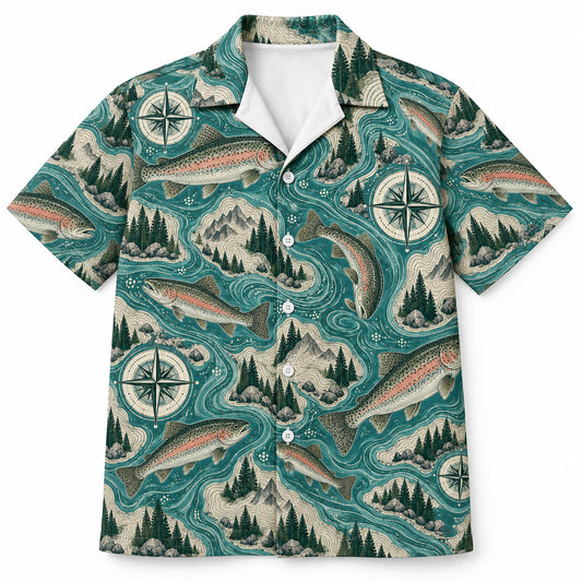 Rainbow Trout Trailfinder Hawaiian Shirt