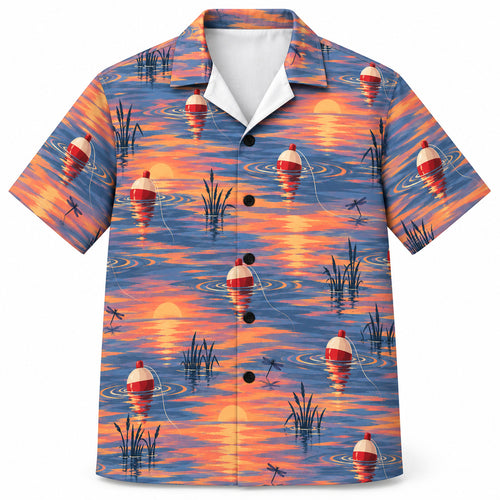 Last Light Bobber Drift Hawaiian Shirt