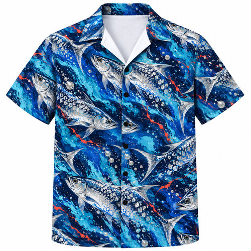 Mercury Tarpon Current Hawaiian Shirt
