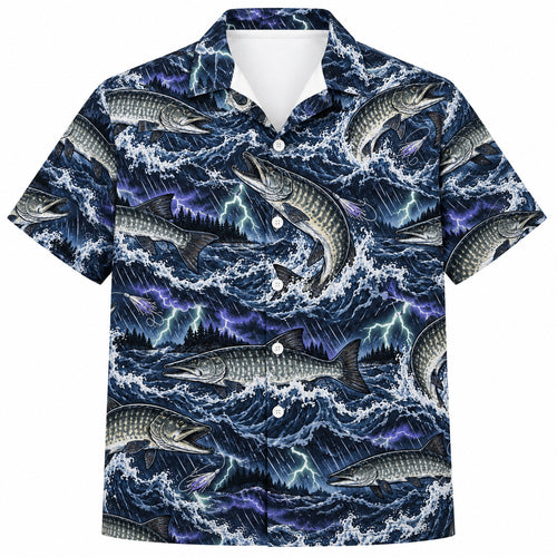 Stormline Musky Charge Hawaiian Shirt