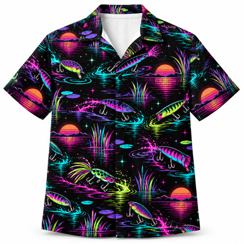 Electric Topwater Afterglow Hawaiian Shirt