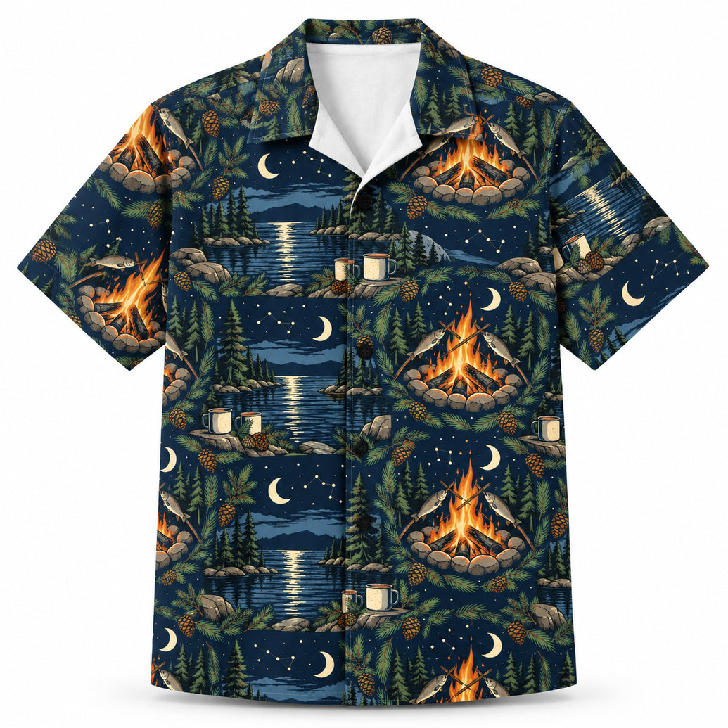 Emberbank Fish Supper Hawaiian Shirt