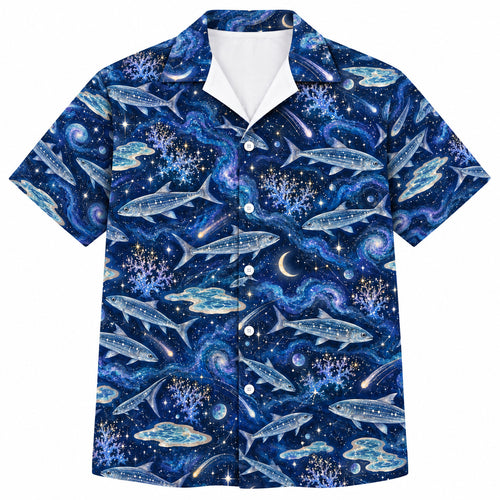 Starlit Bonefish Drift Hawaiian Shirt