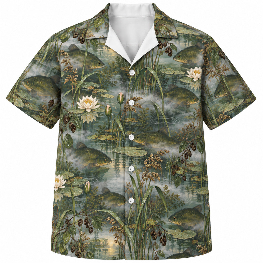 Tench in the First Fog Hawaiian Shirt