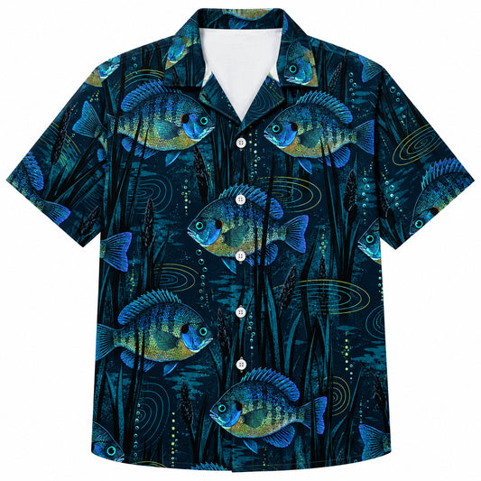 Bluegill Afterdark Signal Hawaiian Shirt