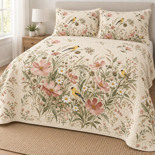 Meadow Song Botanical Bedding Set