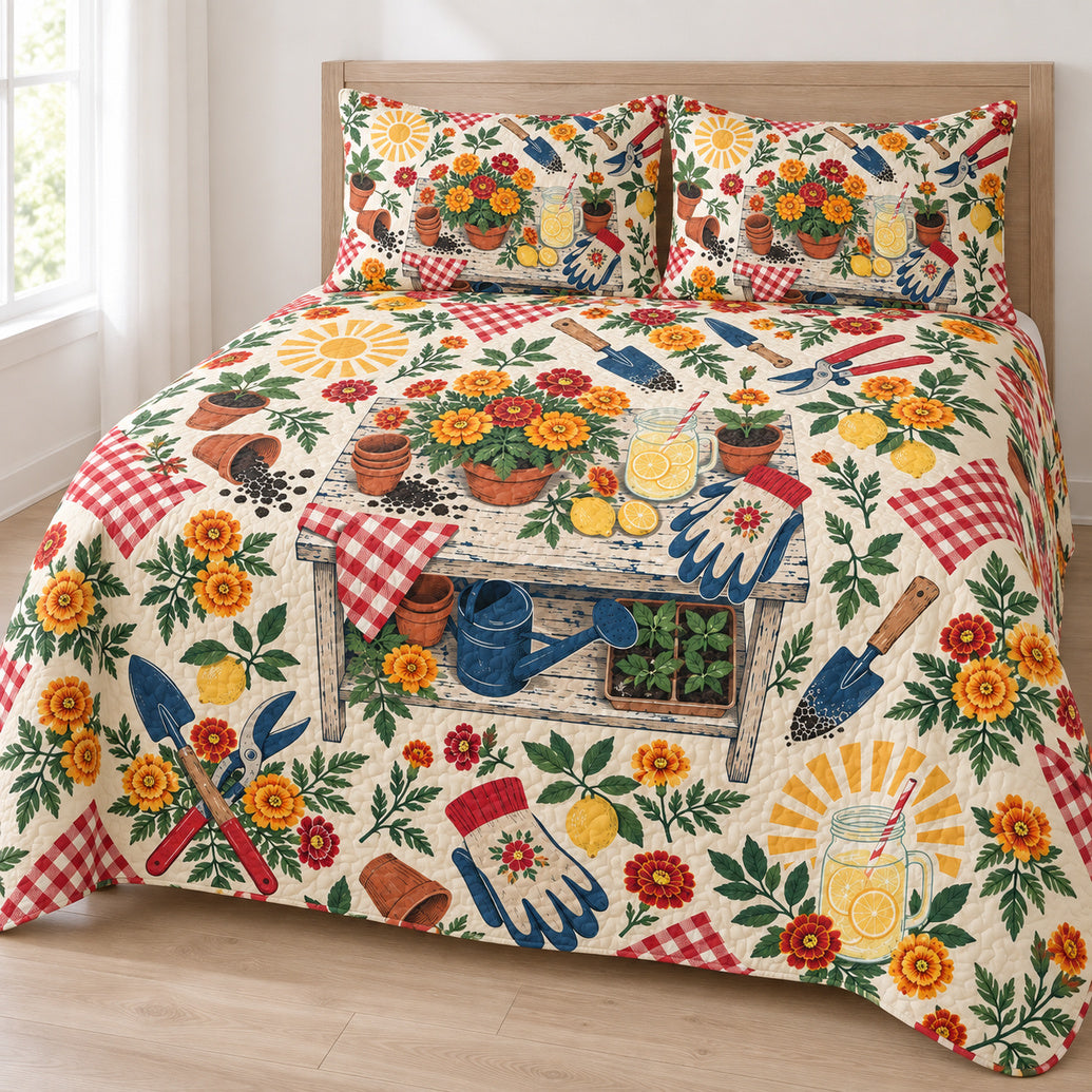 Workshop Garden Long Weekend Bedding Set