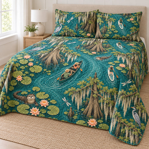 Cypress Waterway Ramble Bedding Set