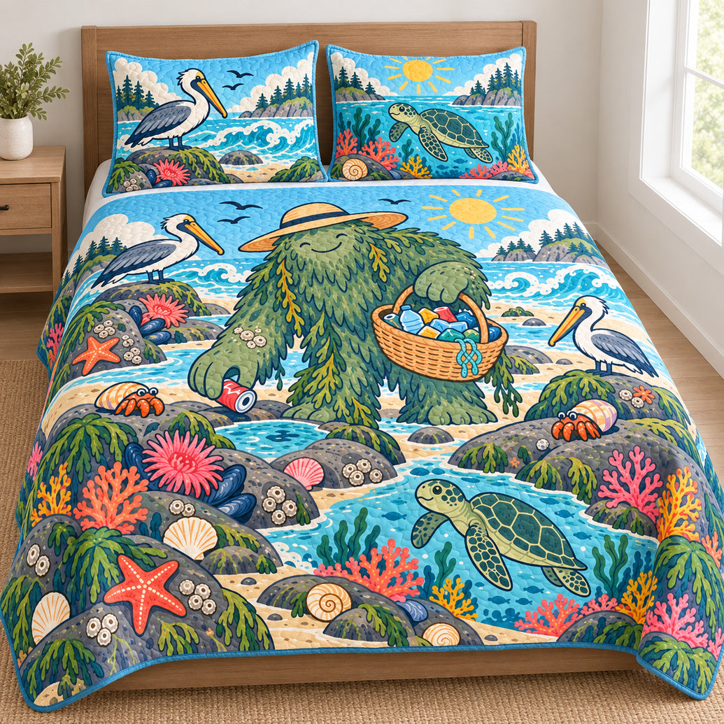 Bigfoot Beach Stewardship Bedding Set
