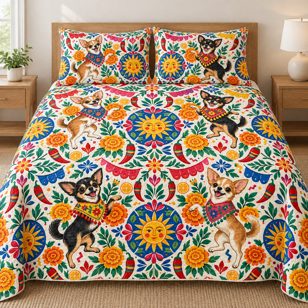 Chihuahua Sol y Marigold Bedding Set