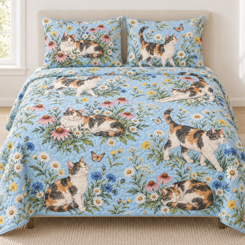 Calico Meadow Drift Bedding Set