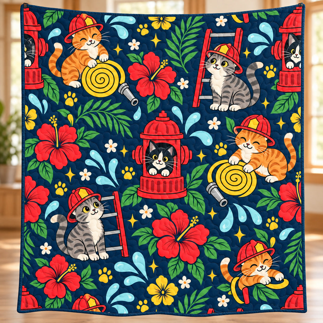 Paws and Pumpworks Quilt Blanket