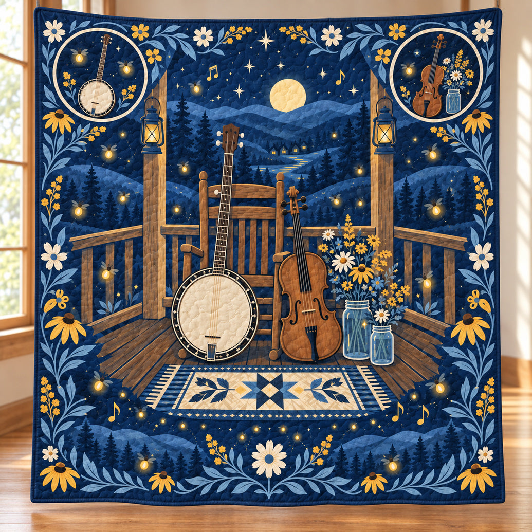 Firefly Stringband Porch Quilt Blanket