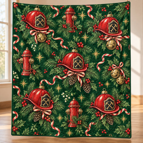 Pine & Pump Holiday Watch Quilt Blanket