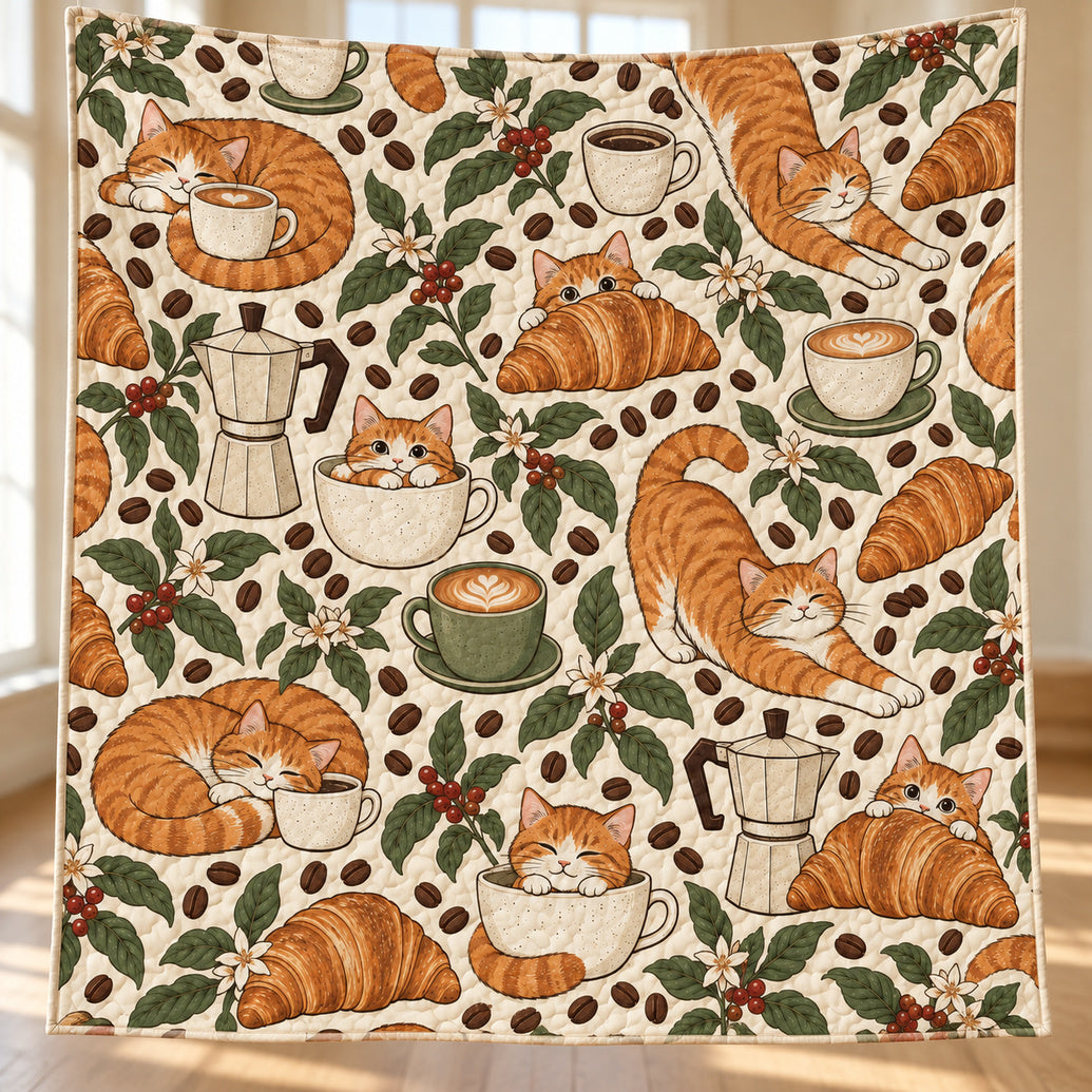 Tabby Pastry Nook Quilt Blanket
