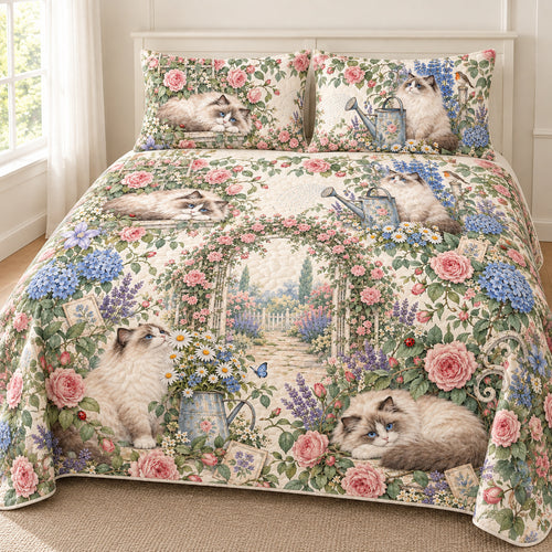 Ragdoll Rosewater Garden Bedding Set