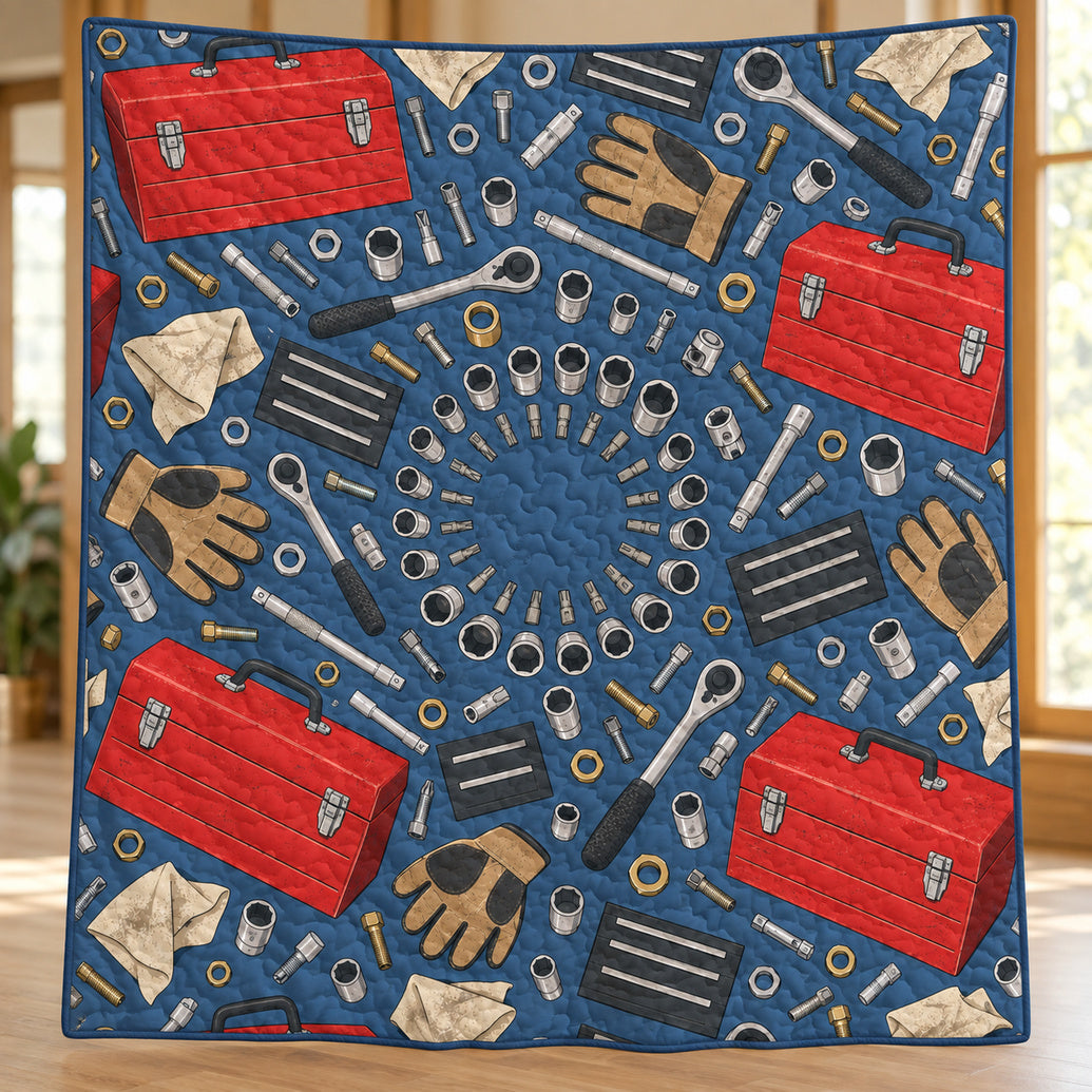 Socket Drawer Scatter Quilt Blanket